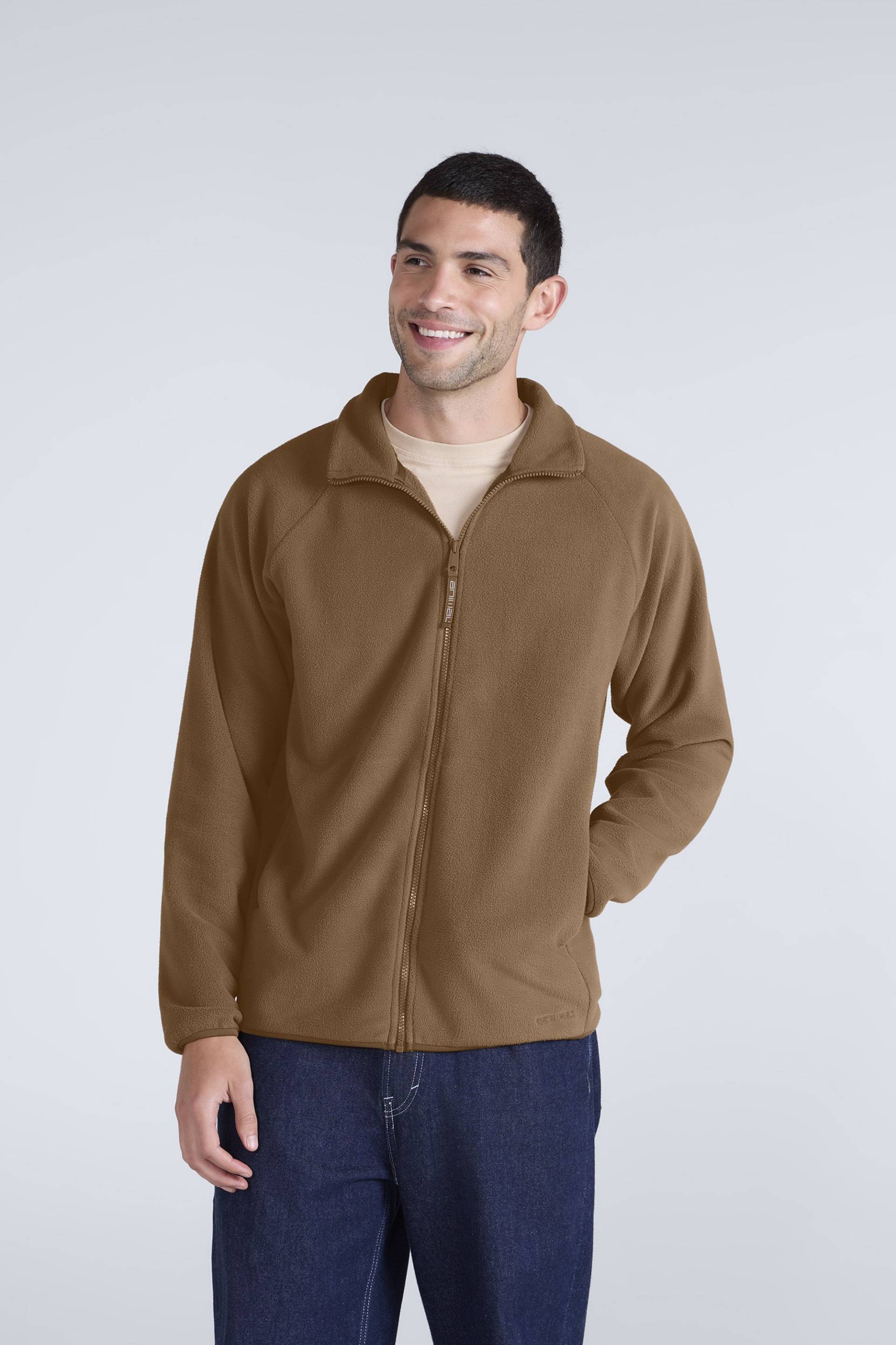 Stockholm Fleecejacke für Herren - Gelb von Animal