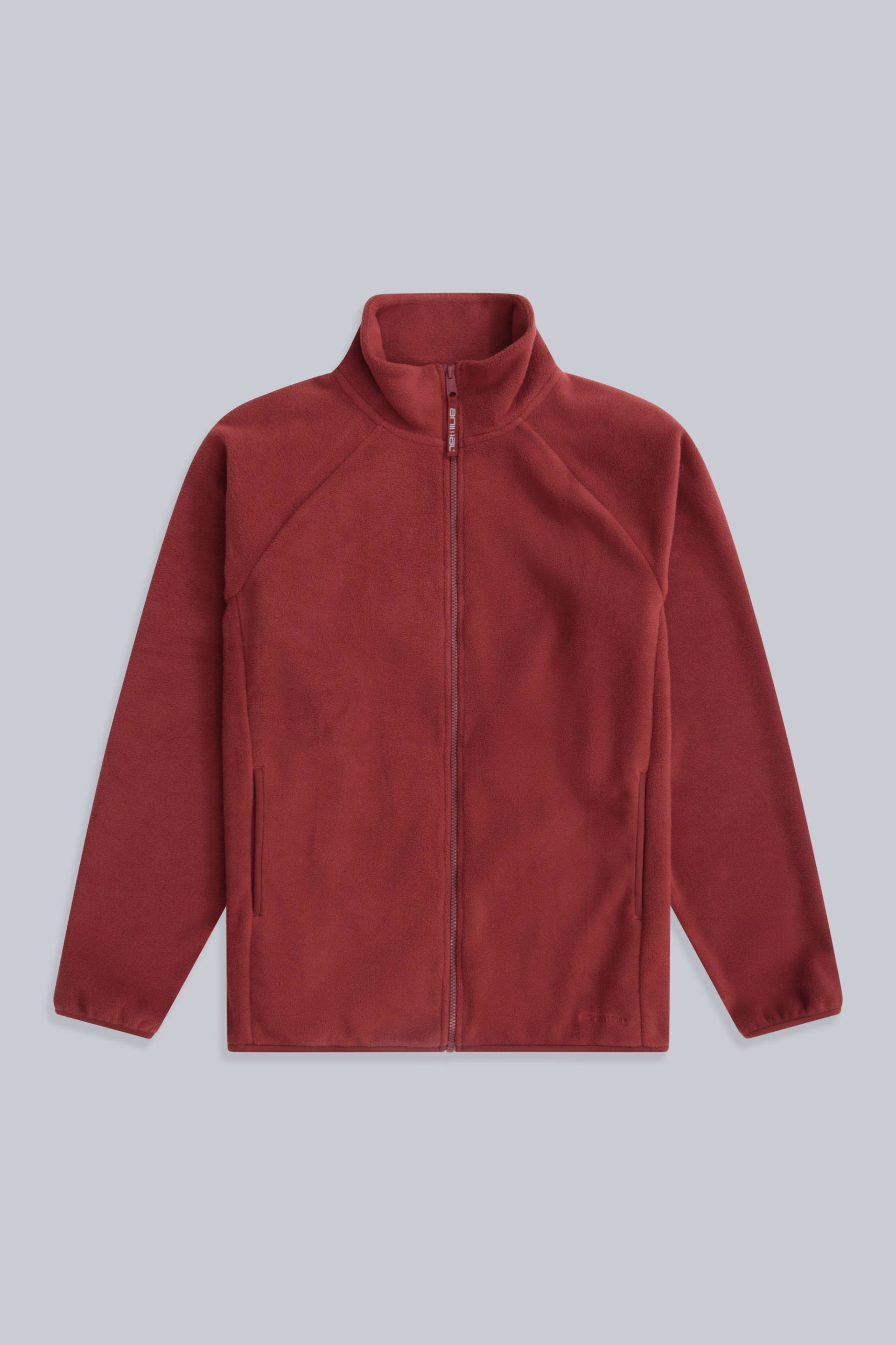 Stockholm Fleecejacke für Herren - Rot von Animal