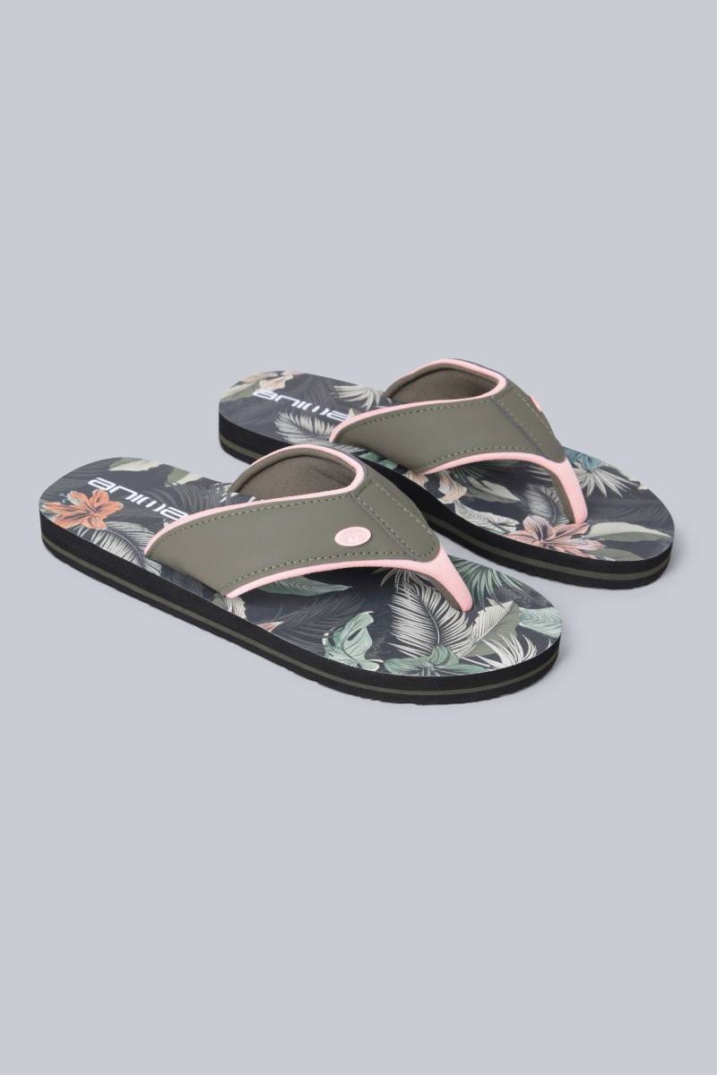 Swish Damen Flip-Flops mit All-Over-Print - Grün von Animal