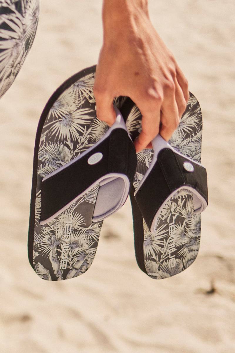 Swish Damen Flip-Flops mit All-Over-Print - Lila von Animal