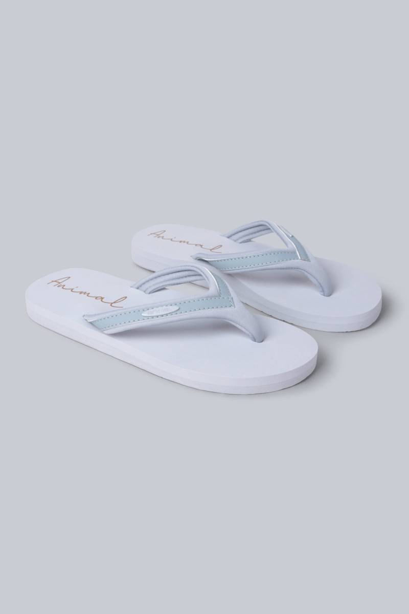 Swish Damen Flip-Flops mit Logo - Grau von Animal