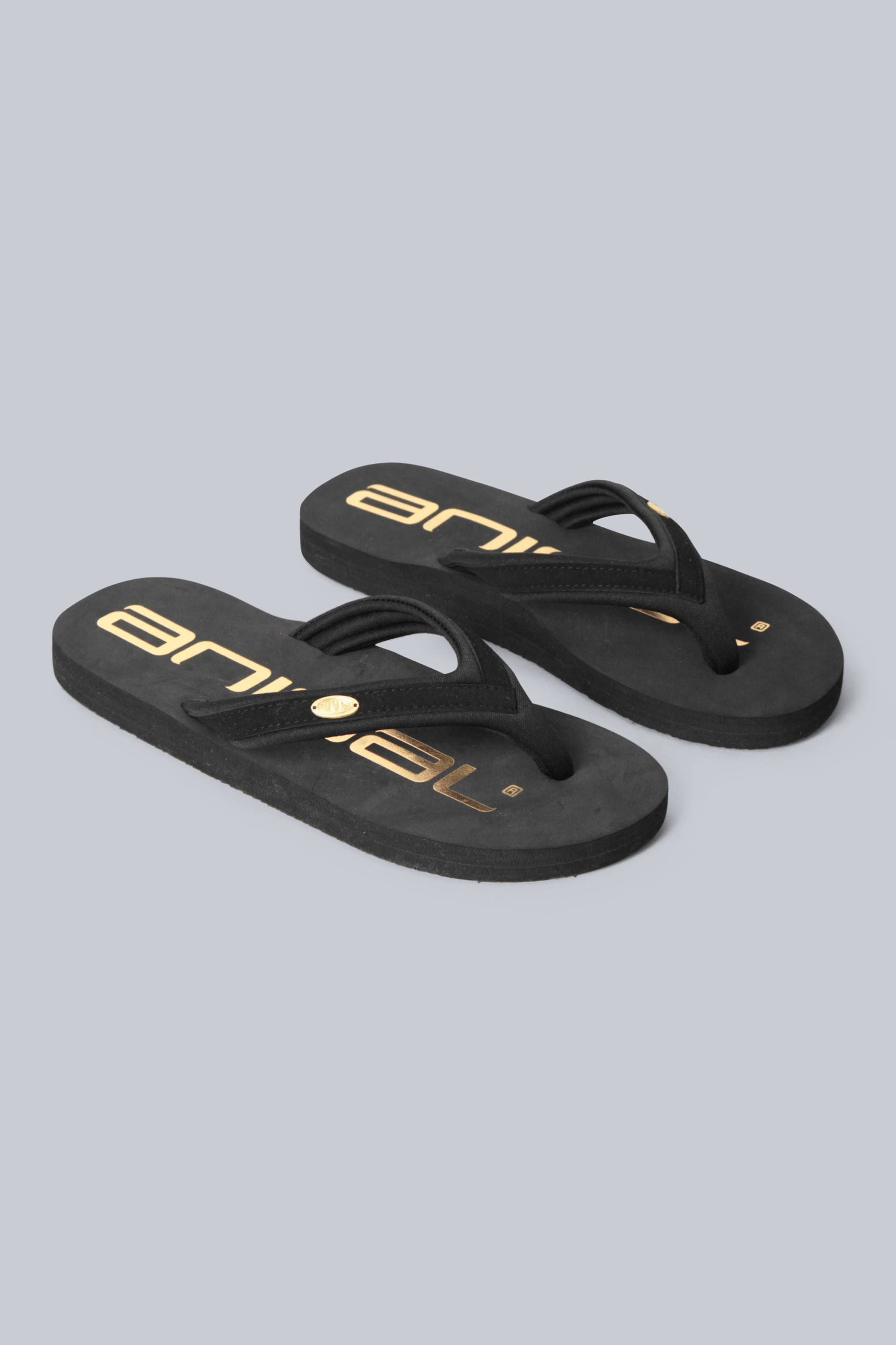 Swish Damen Flip-Flops mit Logo - Schwarz von Animal