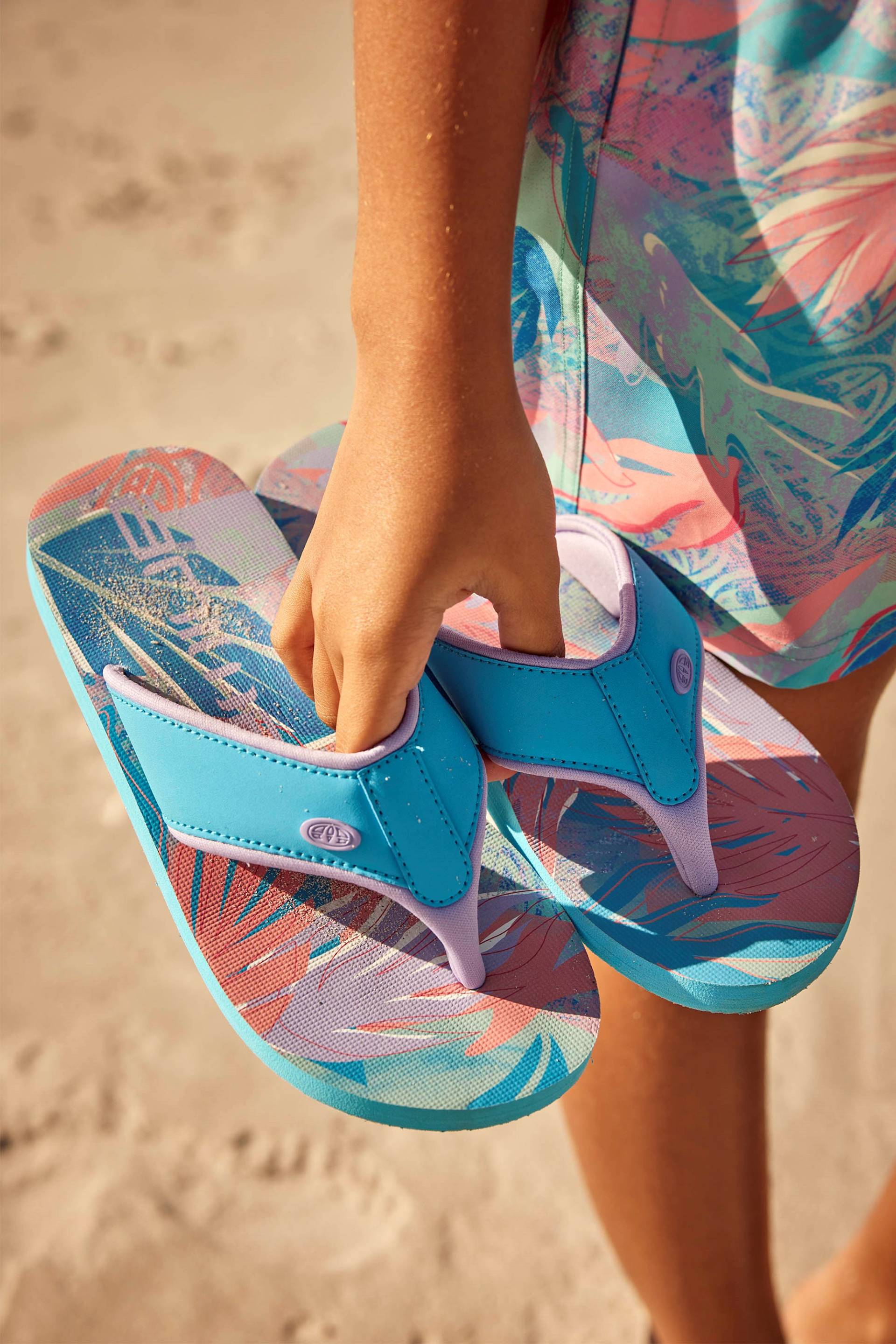 Swish Kinder Flip-Flops - Lila von Animal