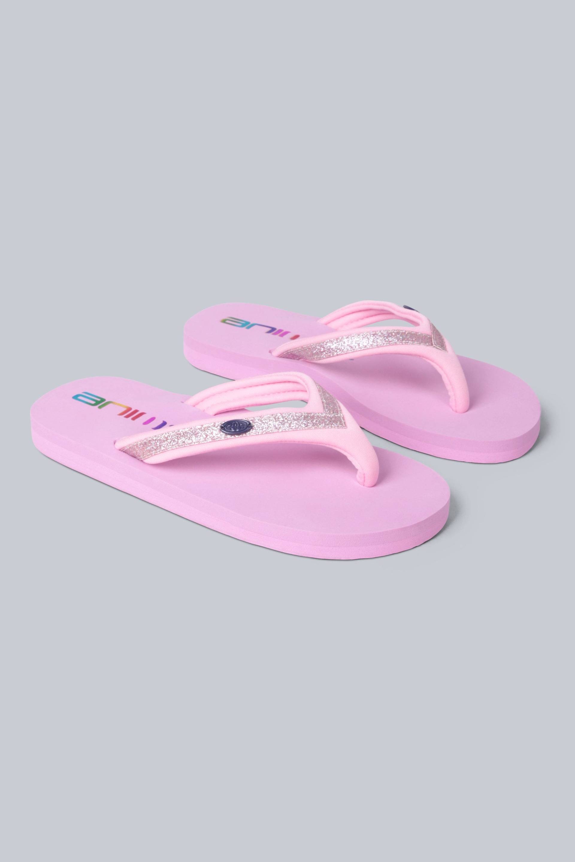 Swish Logo Kinder Flip-Flops - Rosa von Animal
