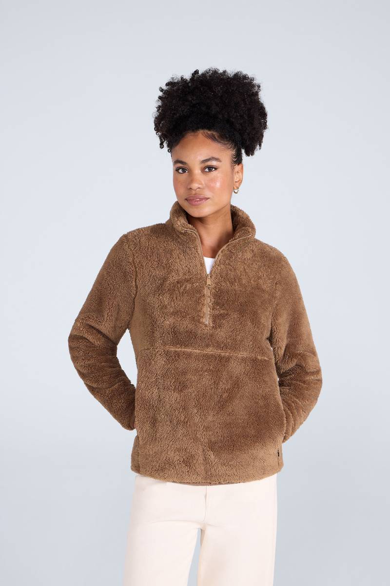 Teddy Damen Fleece-Top mit Reißverschluss - von Animal