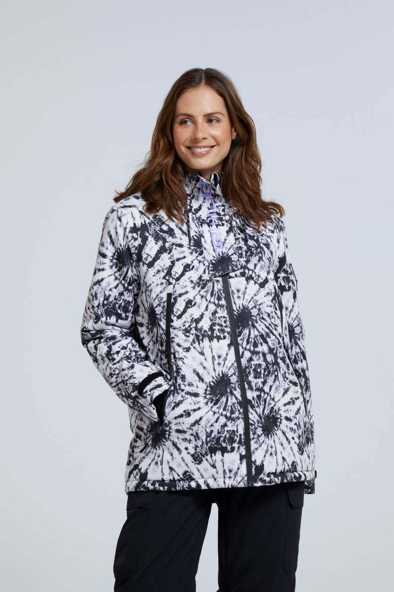 Trail Damen Skijacke - Schwarz/Weiß von Animal