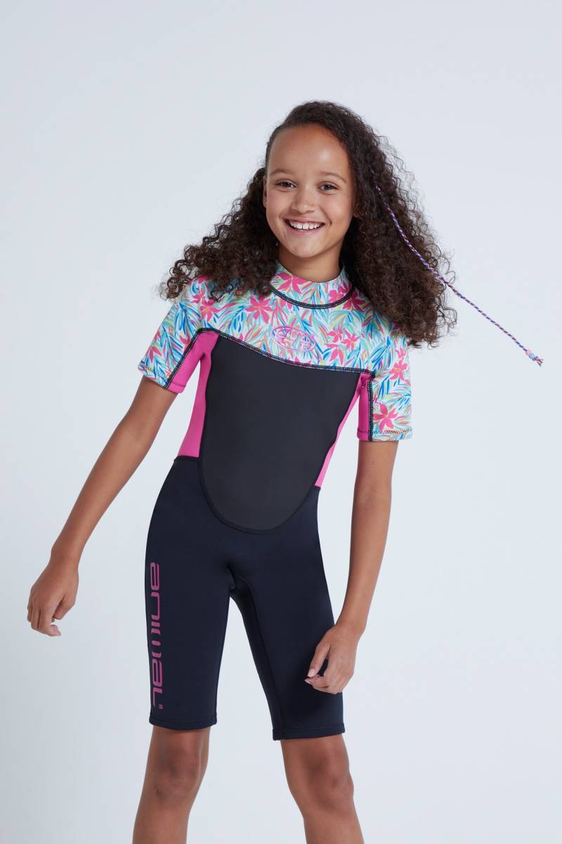 Waves Kurzer Gemusterter Kinder-Neoprenanzug - Mix Waves Kurzer Gemusterter Kinder-Neoprenanzug - Mix von Animal