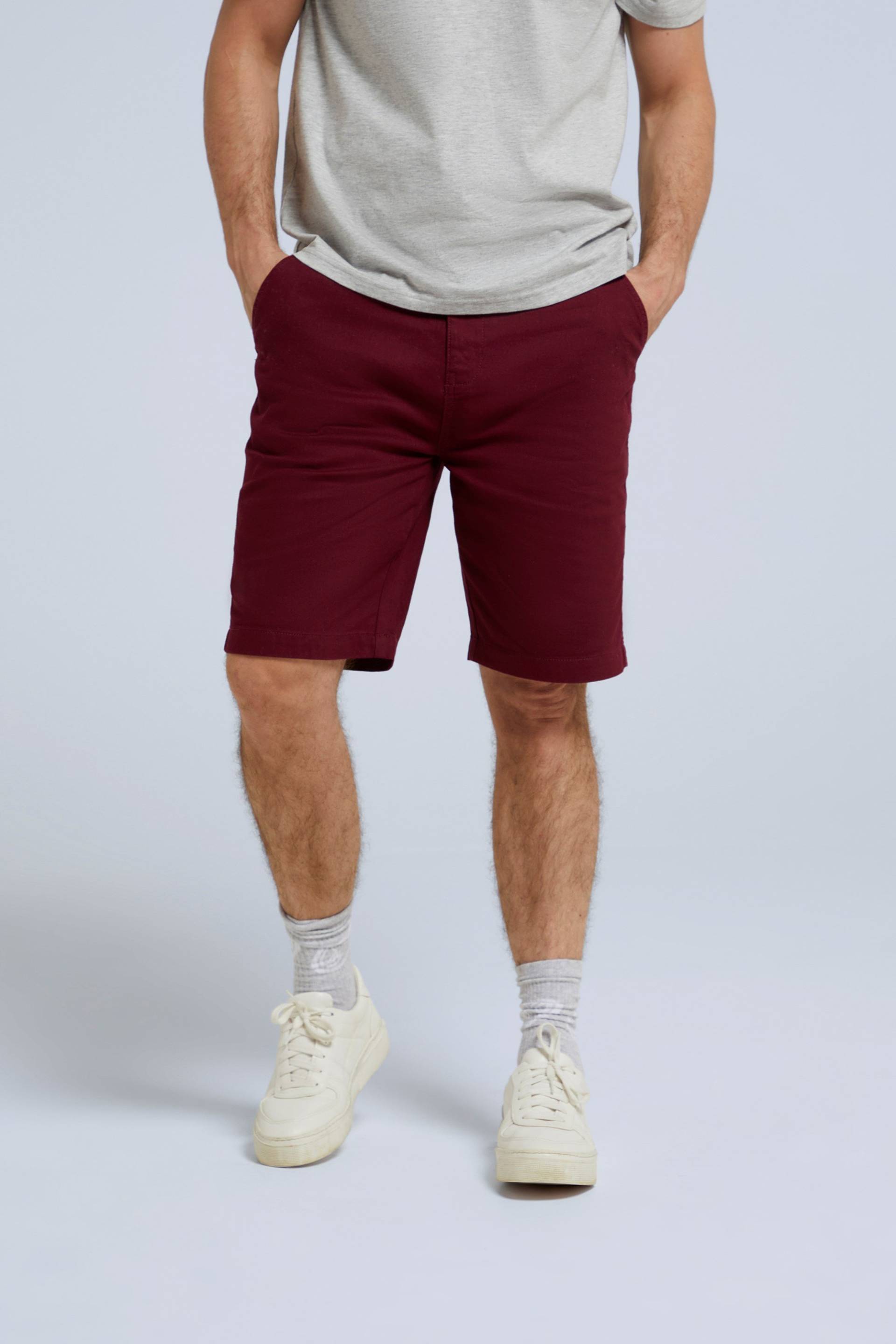 Westbay Herren Chino-Shorts - Burgunderrot Westbay Herren Chino-Shorts - Burgunderrot von Animal