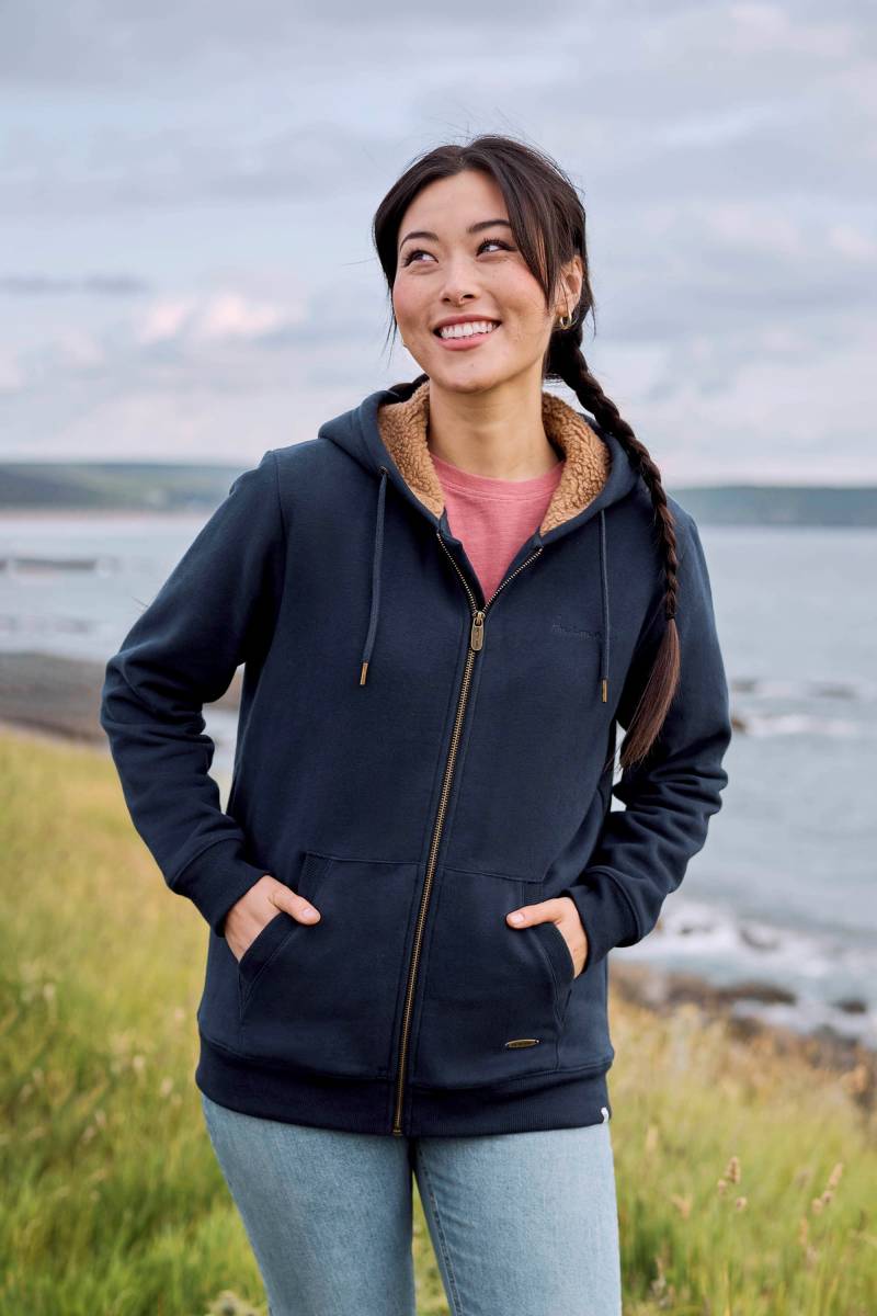 Zuri Damen Kapuzenpulli - Marineblau von Animal