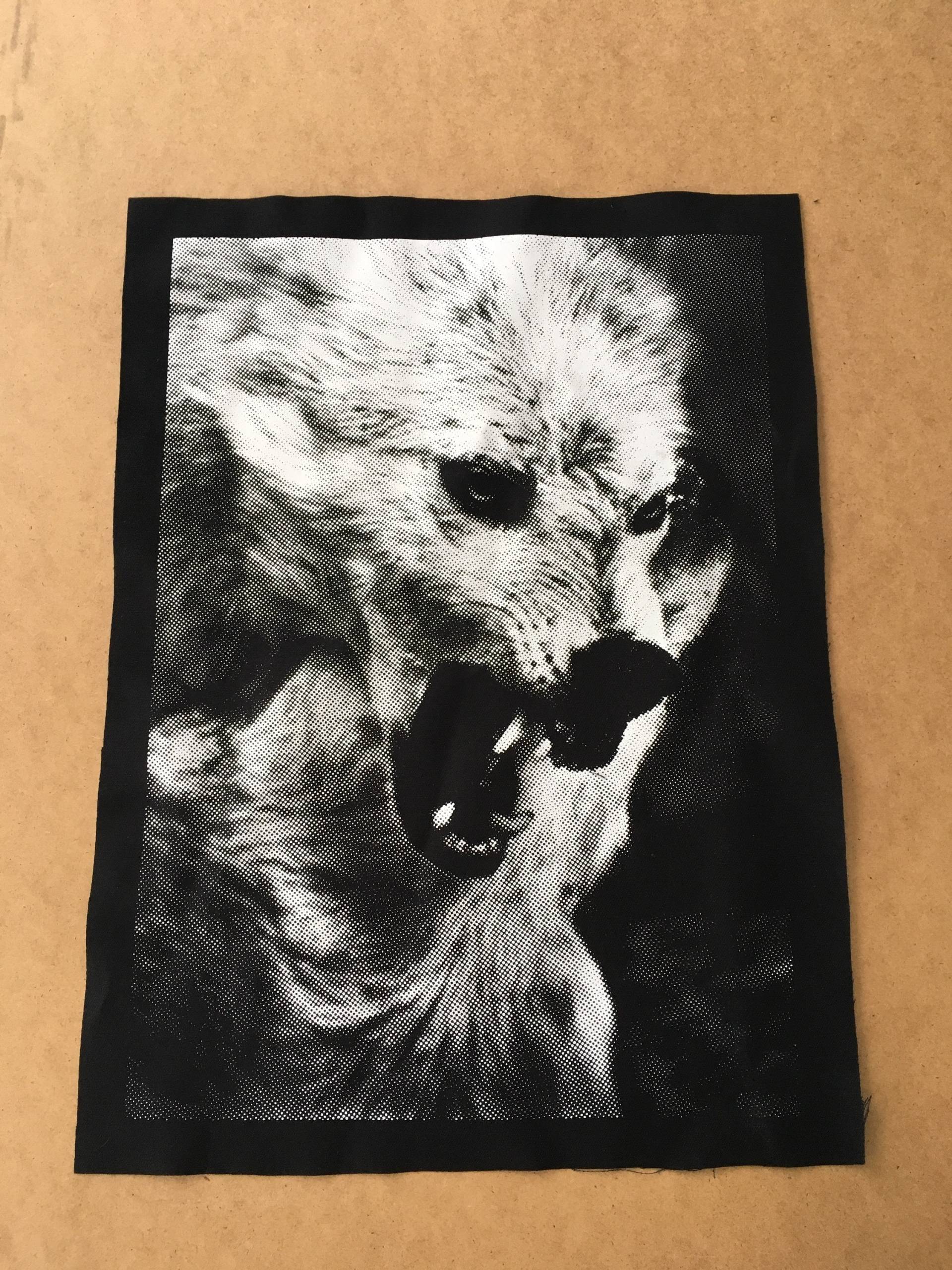 Wolf Rückenaufnäher Kruste Natur Wald von AnimalAlliesClothing