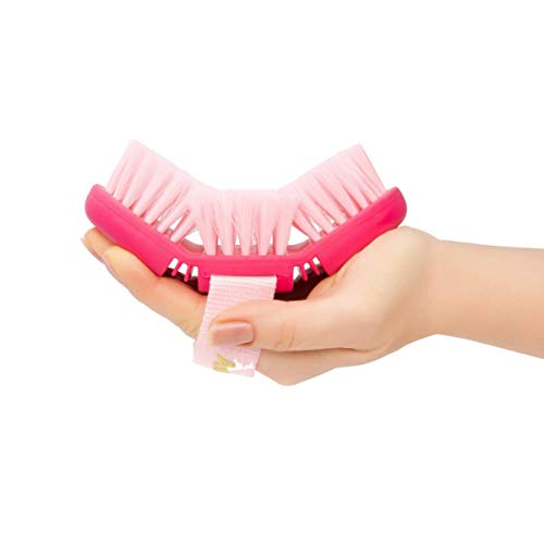 Animalon | Pferde Putzzeug für Kinder | Kardätsche in pink | Kinderkardätsche pink | Flexible & Ergonomische Kinderpferdebürste mit Klettverschluss | Pferdeputzzeug Kinder | Pferdegeschenke für Kinder Animalon | Pferde Putzzeug für Kinder | Kardätsche in pink | Kinderkardätsche pink | Flexible & Ergonomische Kinderpferdebürste mit Klettverschluss | Pferdeputzzeug Kinder | Pferdegeschenke für Kinder von Animalon