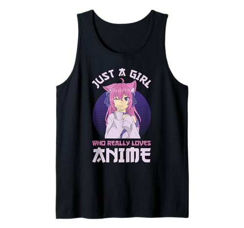 Nur EIN Mädchen, das Anime Japanese Kawaii Otaku wirklich liebt Tank Top von Anime Aesthetic Girl Otaku Kawaii Japanese
