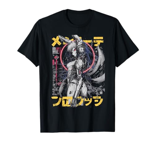 Futuristische Rüstung im Techwear-Stil von Mecha Bunny Cyborg für Mädchen T-Shirt Futuristische Rüstung im Techwear-Stil von Mecha Bunny Cyborg für Mädchen T-Shirt von Anime Bunny Catgirl Techwear Core by KisuCore