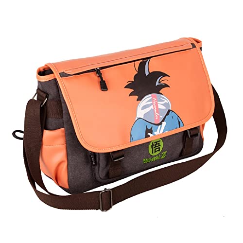 Anime Clothing Anime Canvas Student Crossbody Umhängetasche Daypack Single Schultertasche Büchertasche Laptop Bag DB von Anime Clothing