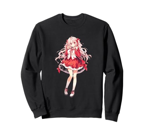 Anime Manga Mädchen Sweatshirt Anime Manga Mädchen Sweatshirt von Anime Design