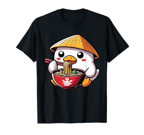 Kawaii Enten-Shirt für Damen, Kinder, Mädchen, T-Shirt für T-Shirt Kawaii Enten-Shirt für Damen, Kinder, Mädchen, T-Shirt für T-Shirt von Anime Ente Lustige Enten-Shirts für