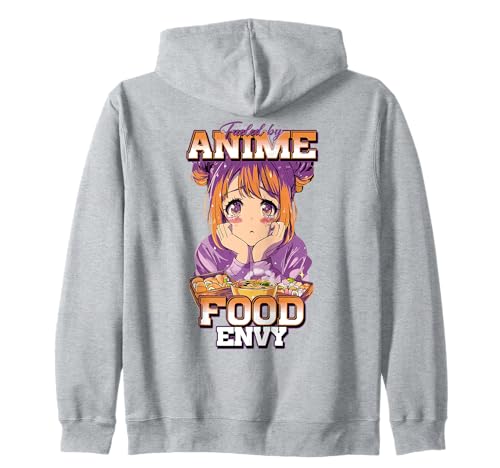 Fueled by Anime Food Envy Meme Zitat Anime Girl Kapuzenjacke Fueled by Anime Food Envy Meme Zitat Anime Girl Kapuzenjacke von Anime Foodies & Japanese Cuisine by NLTS