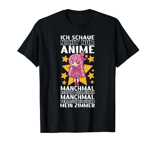 Anime Merch Für Mädchen Anime Und Manga T-Shirt von Anime Geschenke für Mädchen Anime Zubehör