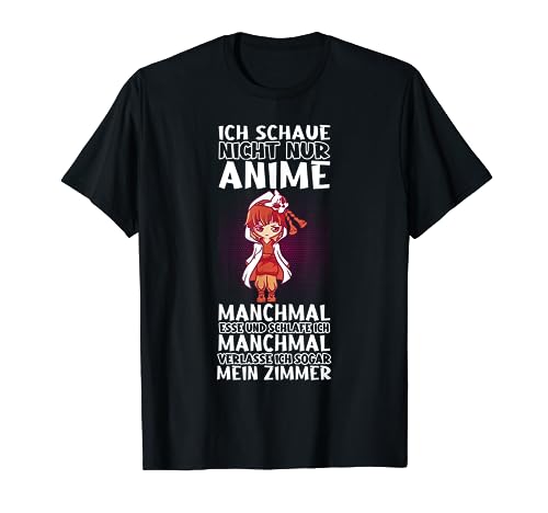 Anime Merch Für Mädchen Anime Und Manga T-Shirt von Anime Geschenke für Mädchen Anime Zubehör