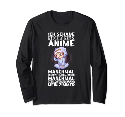 Anime Pyjama Für Mädchen Anime Und Manga Langarmshirt von Anime Geschenke für Mädchen Anime Zubehör