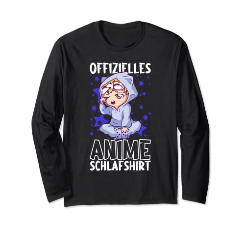 Anime Pyjama Für Mädchen Anime Und Manga Langarmshirt von Anime Geschenke für Mädchen Anime Zubehör