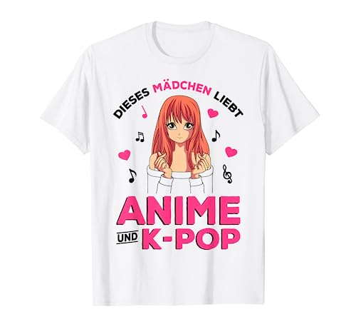 Anime Mädchen K-Pop Kinder Manga Anime Merch T-Shirt von Anime Girl & Manga Merchandise Geschenkideen