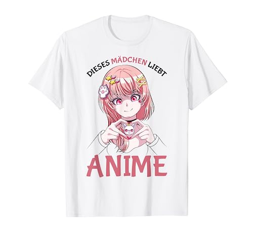 Anime Mädchen Kinder Manga Anime Merch T-Shirt von Anime Girl & Manga Merchandise Geschenkideen
