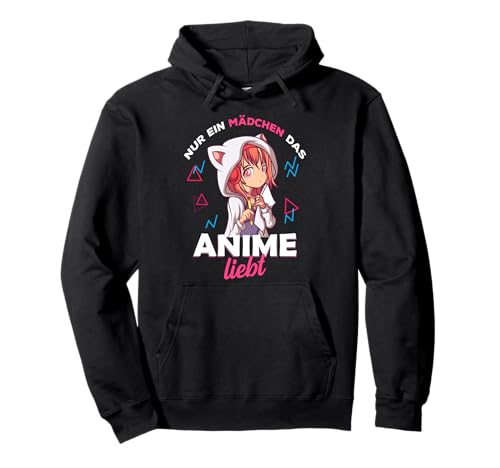 Anime Mädchen Kinder Manga Merch Pullover Hoodie von Anime Girl & Manga Merchandise Geschenkideen