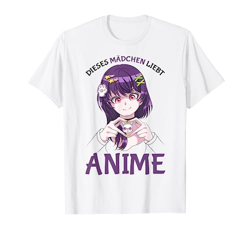 Anime Mädchen Manga Anime Merch Kinder T-Shirt von Anime Girl & Manga Merchandise Geschenkideen