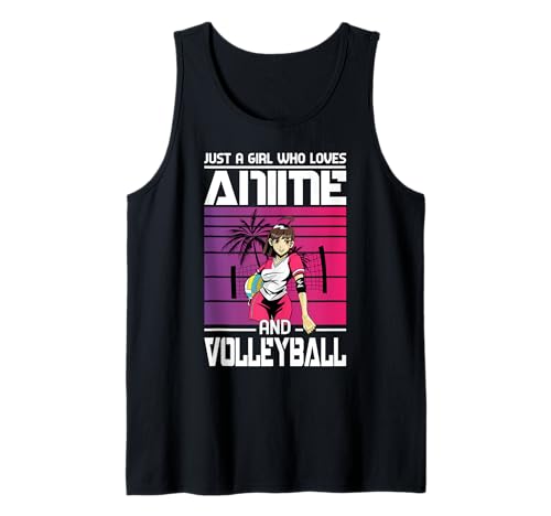 Nur EIN Mädchen, das Anime- und Volleyball-Anime-Geschenke liebt Manga Tank Top von Anime Lover Gifts & Volleyball Gifts For Teen Girl