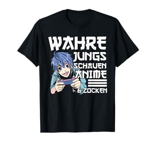 Jungen Gaming Manga Cosplay Anime Gamer T-Shirt von Anime Manga Kawaii Geschenk