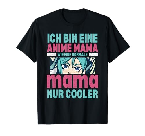 Anime Und Manga Muttertag Kawaii Anime Mama Manga Muttertag T-Shirt von Anime Muttertag Geschenkideen Für Frauen