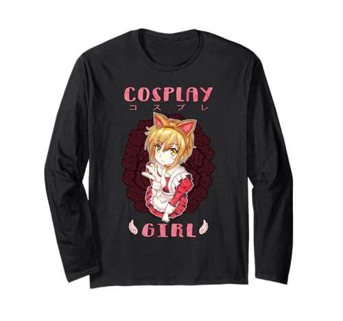 Cosplay Anime Girl Langarmshirt von Anime Shirt & Anime Gifts & Manga T Shirt by NLTS