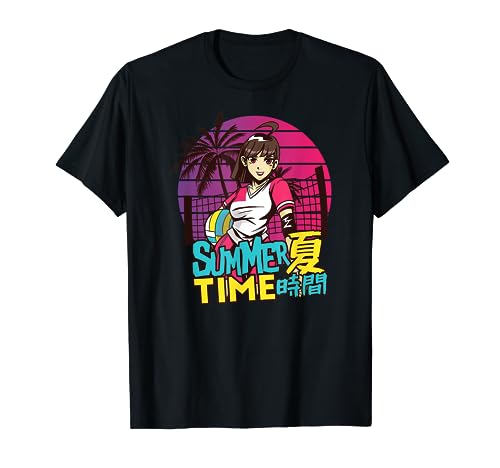 Volleyball Anime Mädchen - Japan Cosplay Manga Otaku T-Shirt von Anime & Manga - Geschenkidee für Kawaii & Baka