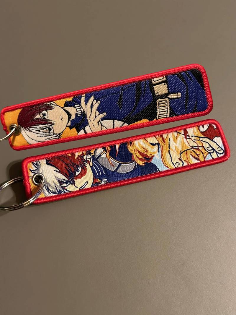 Shoto Todoroki My Hero Academia Gestickter Anime Schlüsselanhänger Shoto Todoroki My Hero Academia Gestickter Anime Schlüsselanhänger von AnimeStyle84