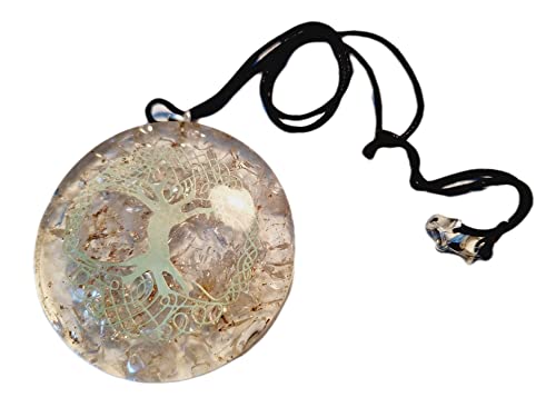 Baum des Lebens Anhänger 5cm verschiedene Sorten Turmalin Bergkristall usw. (Bergkristall) von Animus Imperat