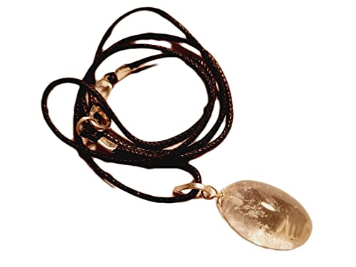 Halskette Kordel mit Bergkristall Lingam Halskette Kordel mit Bergkristall Lingam von Animus Imperat