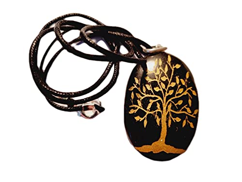 Animus Imperat Lebensbaum Tree of Life Achat Halskette Animus Imperat Lebensbaum Tree of Life Achat Halskette von Animus Imperat