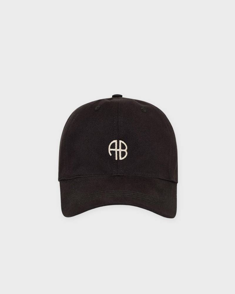 Anine Bing Cap Jeremy Baseball Logo Vintage black von Anine Bing
