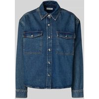 Anine Bing Jeansjacke mit Knopfleiste in Blau, Größe S von Anine Bing