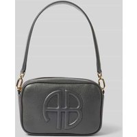 Anine Bing Shoulder Bag mit Reißverschluss in Mittelgrau, Größe 1 von Anine Bing
