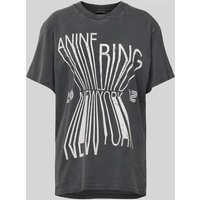 Anine Bing T-Shirt aus reiner Baumwolle in Black, Größe XS von Anine Bing