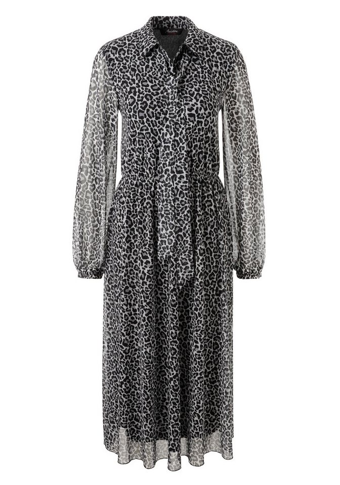 Aniston CASUAL Blusenkleid mit farbharmonischem Animal-Print - NEUE KOLLEKTION Aniston CASUAL Blusenkleid mit farbharmonischem Animal-Print - NEUE KOLLEKTION von Aniston CASUAL