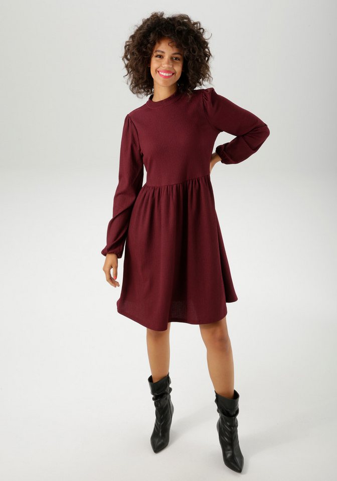 Aniston CASUAL Jerseykleid aus strukturierter, elastischer Crepé-Qualität - NEUE KOLLEKTION von Aniston CASUAL