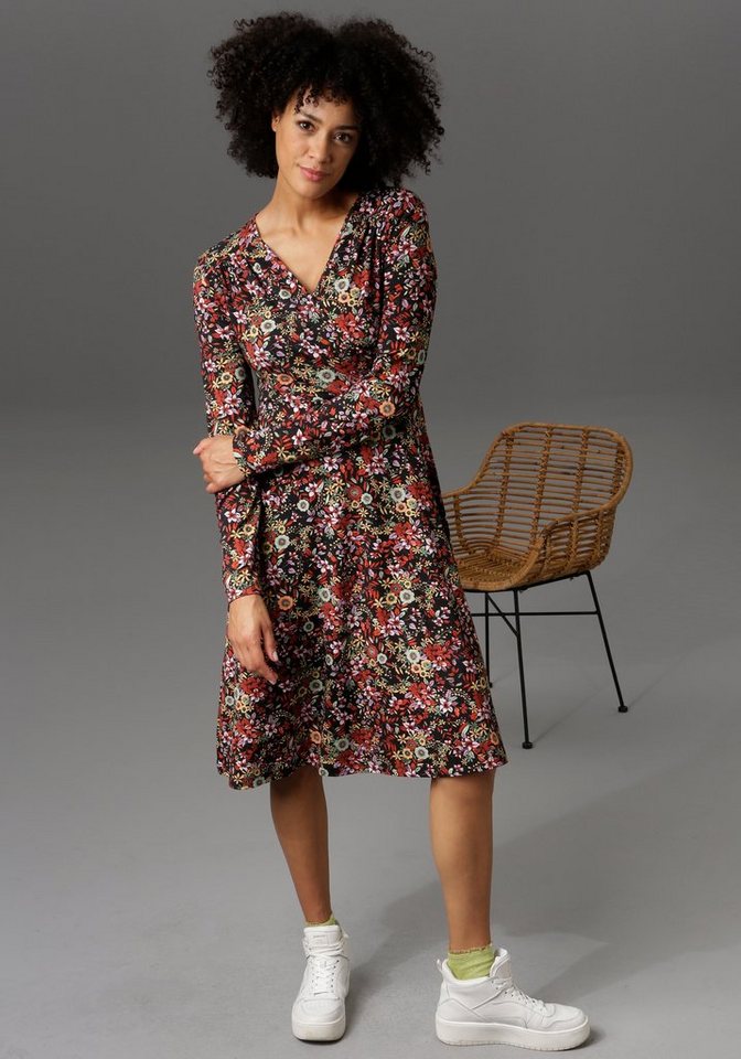 Aniston CASUAL Jerseykleid in Wickel-Optik von Aniston CASUAL