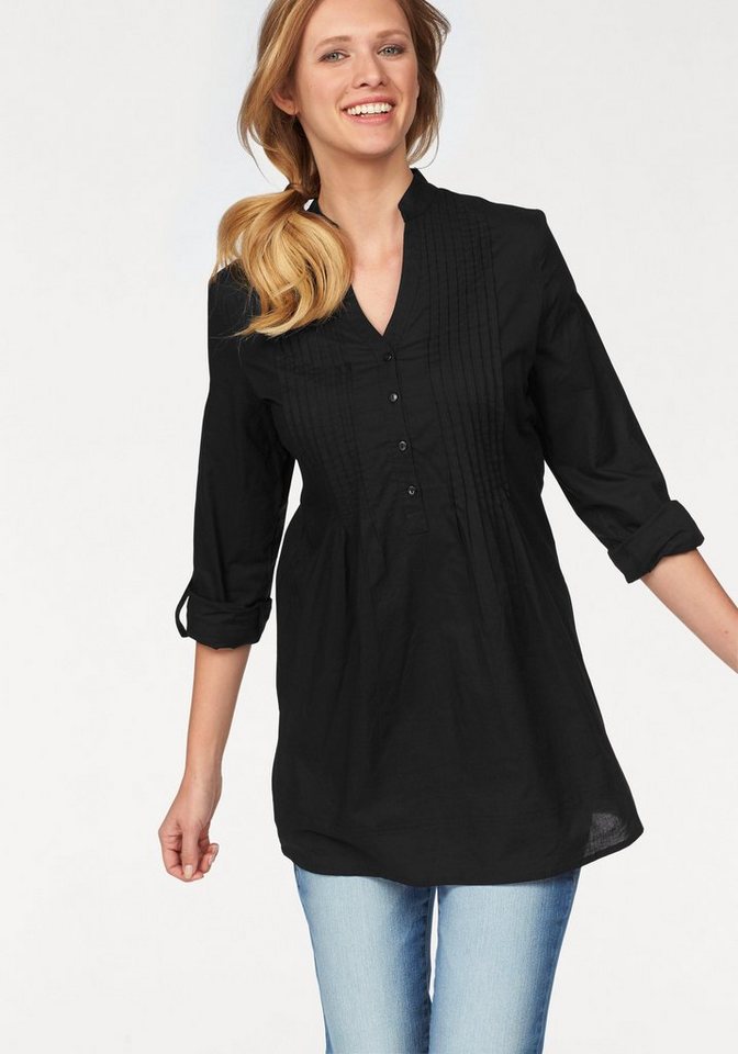 Aniston CASUAL Longbluse mit dekorativer Biesenverarbeitung von Aniston CASUAL