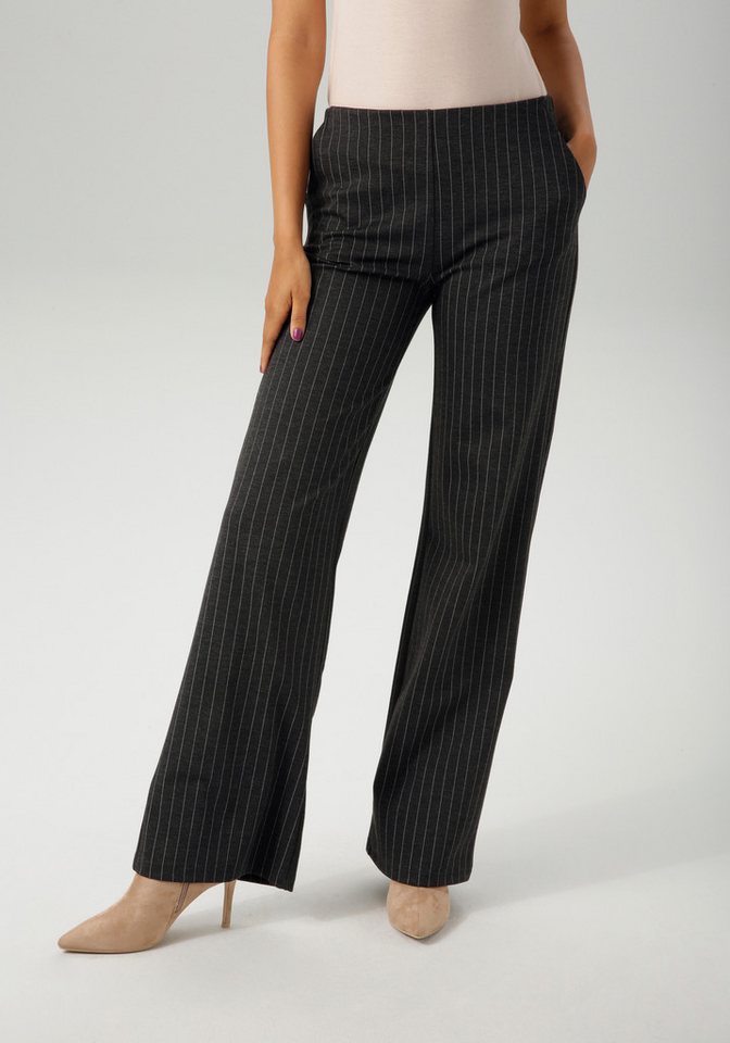 Aniston CASUAL Schlupfhose im edlen Nadelstreifen-Dessin - NEUE KOLLEKTION von Aniston CASUAL