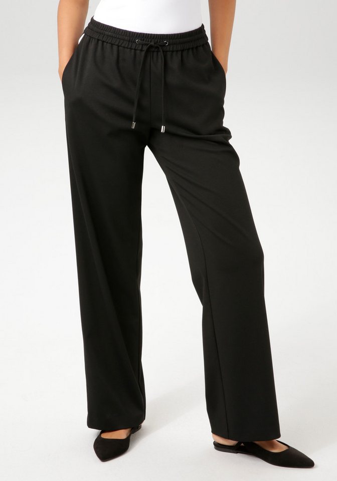 Aniston CASUAL Schlupfhose mit trendigem Streifen entlang der Seitennähte von Aniston CASUAL