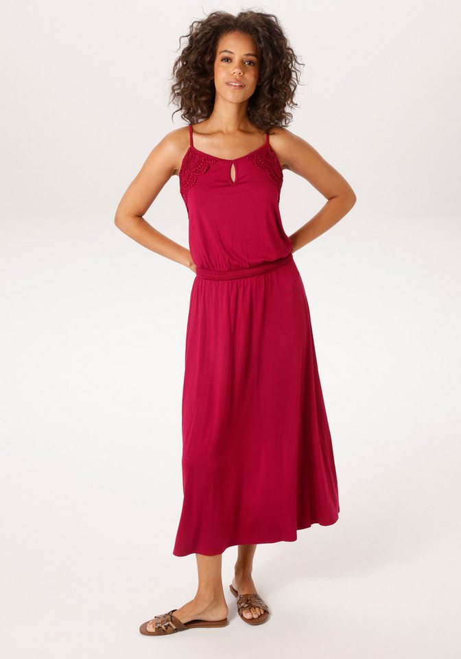 Aniston CASUAL Sommerkleid aufwändig mit Häkelspitze verziert - NEUE KOLLEKTION von Aniston CASUAL