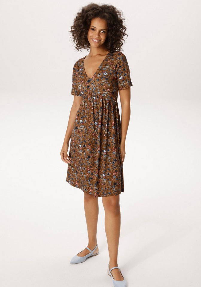 Aniston CASUAL Sommerkleid mit Seesternen und Muscheln bedruckt - NEUE KOLLEKTION von Aniston CASUAL